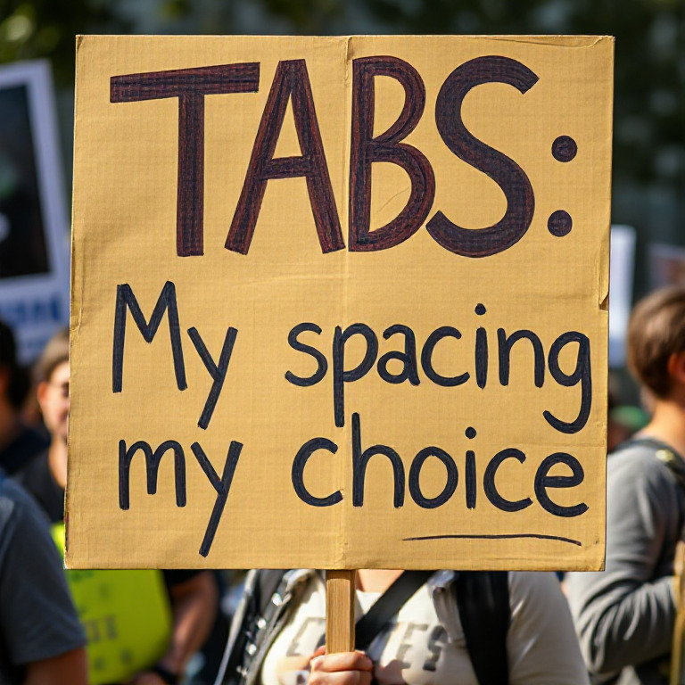 Tabs, they're better